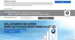 Desktop Screenshot of bmw-reier.de